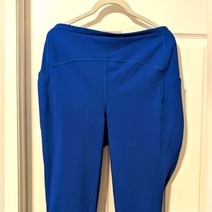 Used Blue Legging with pocket